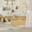 Full Size Floor Bed with High Rails, Solid Wood Montessori Bed with Lights & Storage Shelf for Baby,Kids Bed Frame for Girls, Boys, Floor Bed Frame Without Slats,Natural-1487999245-1490730462