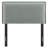 Bentleyville Striped Linen Blend Twin Size Headboard In Spa Blue Stripe-166643660-166643661