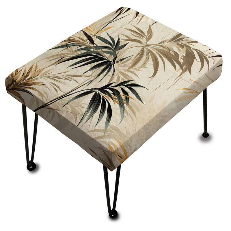 Driftwood Zen Tropical - Repose-pieds rectangulaire Tropical