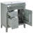 Kokkina 30" Bathroom Vanity Set With Ceramic Sink & Wall-Mounted Medicine Cabinet