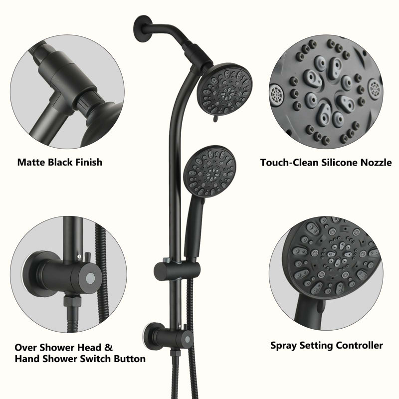 Complete Shower System with Rough in-Valve