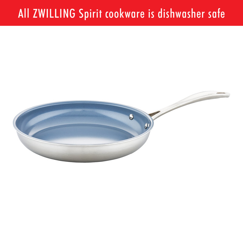 Zwilling Spirit 3-ply 10-piece Stainless Steel Ceramic Nonstick Cookware Set