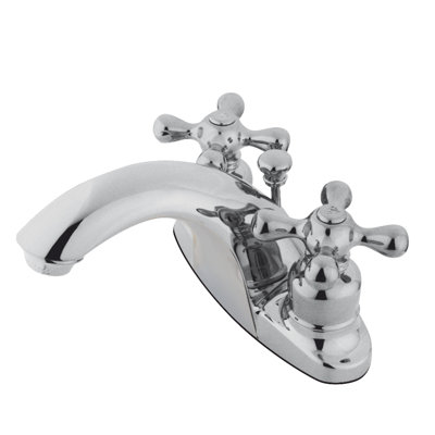 Robinet pour salle de bain avec ensemble de drain central à English
