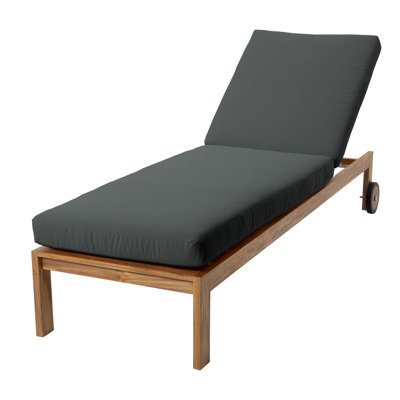Venice Outdoor Teak Chaise Lounge