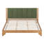 Premium Pine Wood Queen Bed Frame,Queen Size Bed Frame With Headboard Included,Mid Century Modern Bed-721802912-721802915