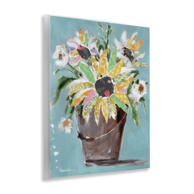 «Flower Bucket Bouquet» par Amanda Hilburn