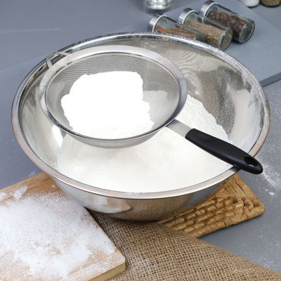 Buckingham Stainless Steel Fine Mesh Strainer Kitchen Sieve  