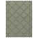 Nasturtium Solid Color Machine Tufted Polypropylene Area Rug in Sage