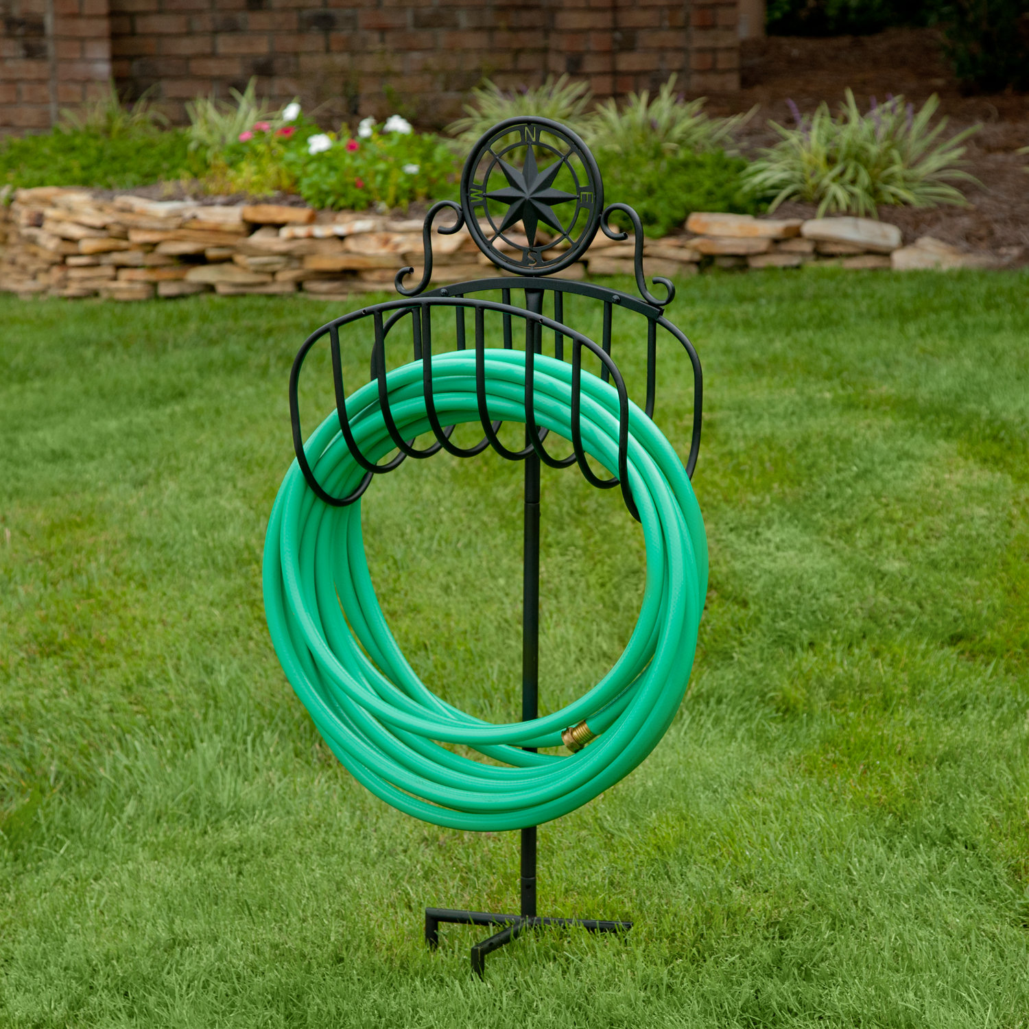 Patio Life Steel 150-ft Stand Hose Reel In The Garden Hose, 56% OFF