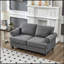 Canapé en tissu 59,5 po 59 po-1364334657