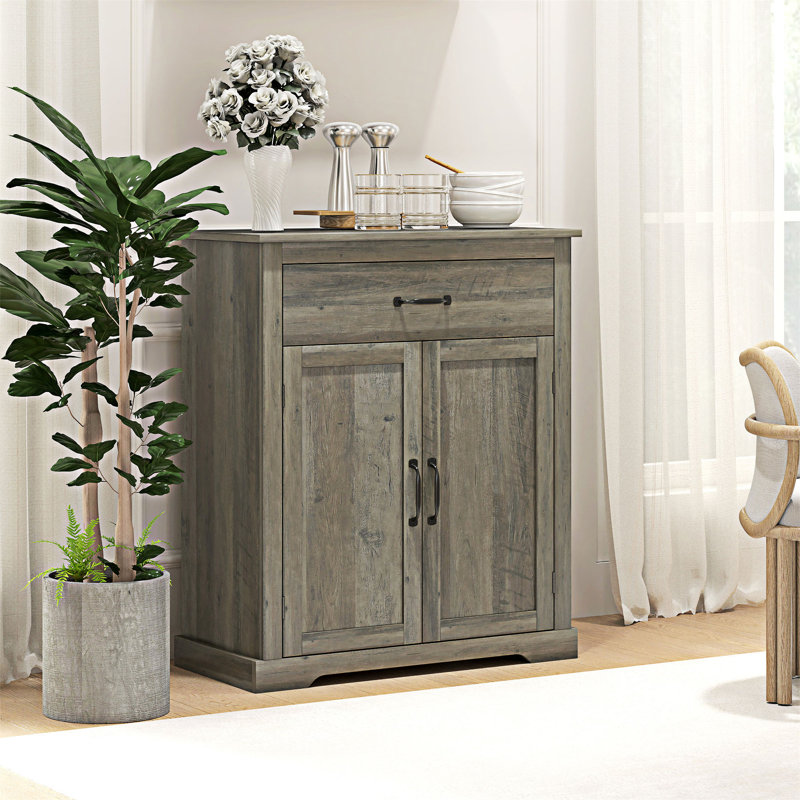 Versatile Sideboard Buffet Cabinet with Adjustable Shelf