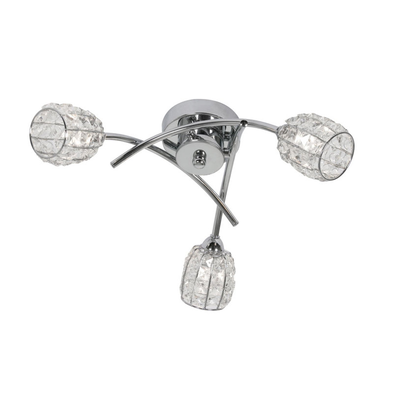 Benson Full Track Lighting Kit, Chrome