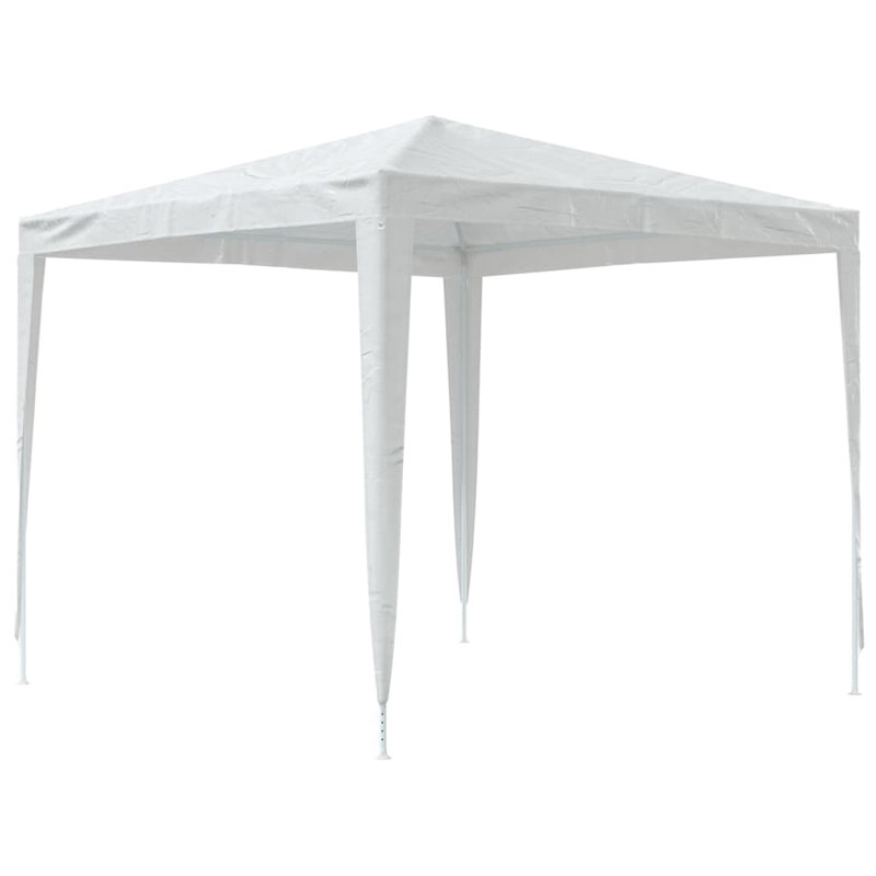 Claudie 2.5m x 2.5m Iron Party Tent, White
