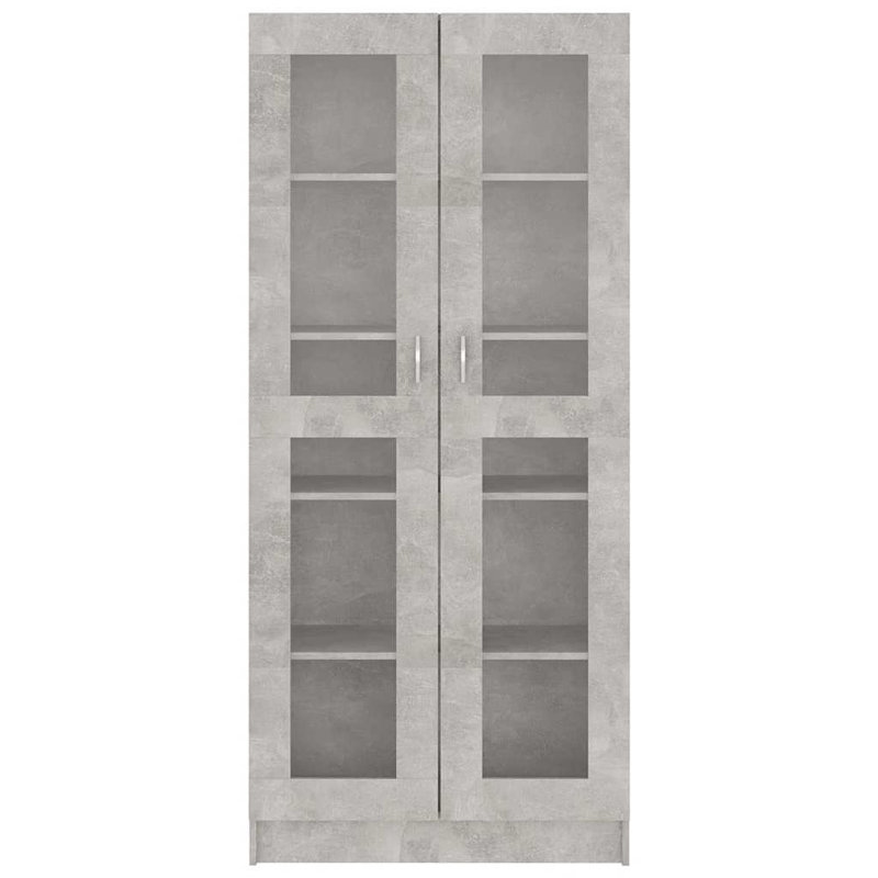 Rahn 82.5 cm W Display Cabinet, Concrete Grey