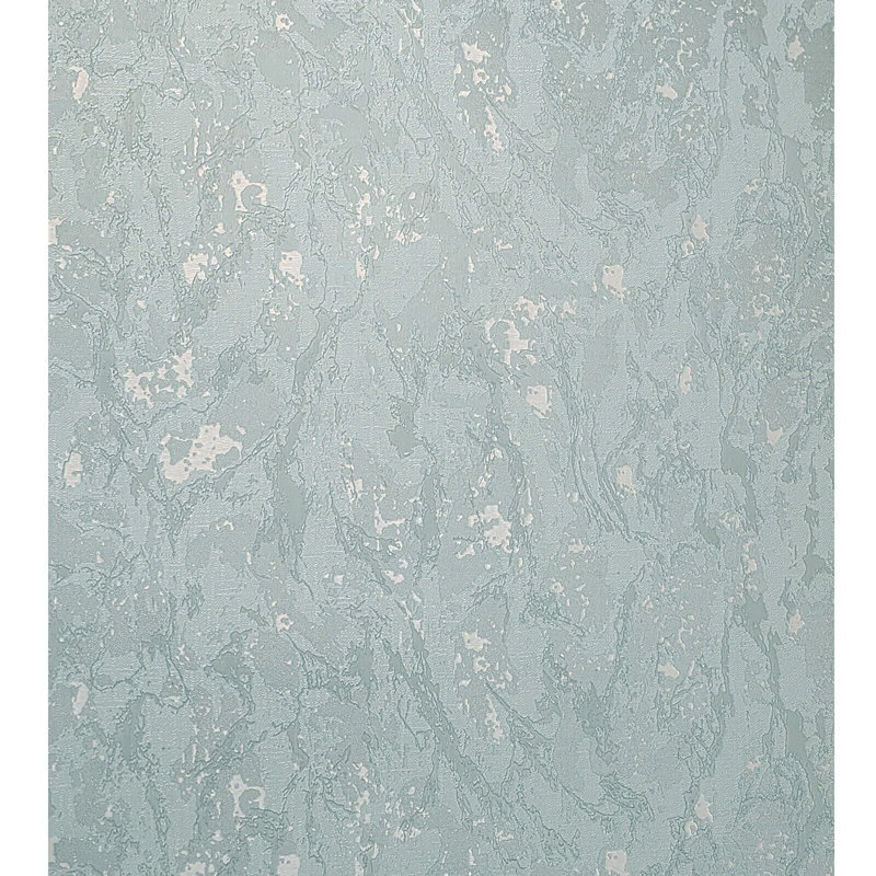 Papier peint contemporain abstrait en fausse pierre gris de Carrare gris et beige