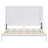 Queen  Size Murphy Bed Wall Bed,White