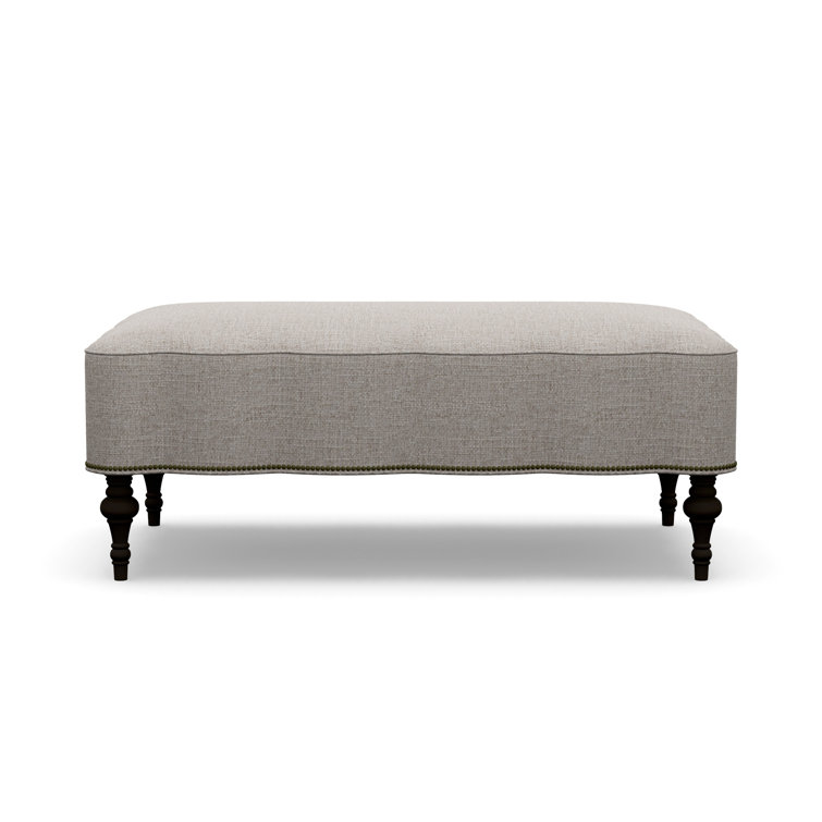 Scalloped Ottoman
