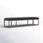 Beaumont Leather Dining Bench-446834595