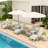 Joubert 6 - Person Patio Conversation Set-91584018