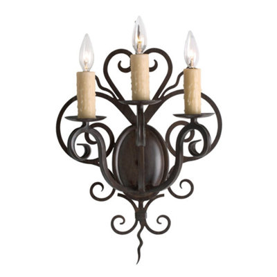 Kenneth 3 - Light Candle Wall Light