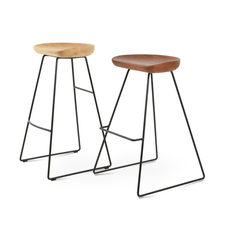 Tabouret Cattelan, Noir / antique