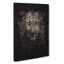 Leopard In The Dark - Wrapped Canvas-56666478