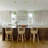 1-Light dark green glass dimmable pendant lamp