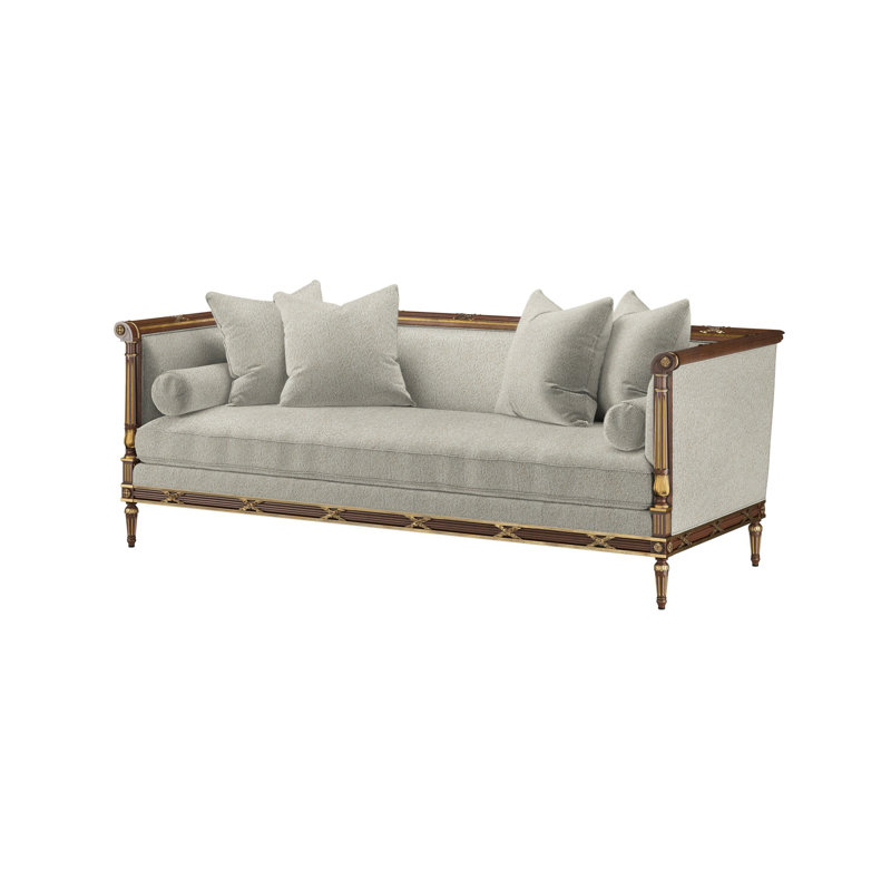 Regent's Visit Sofa, Smoke Polyester