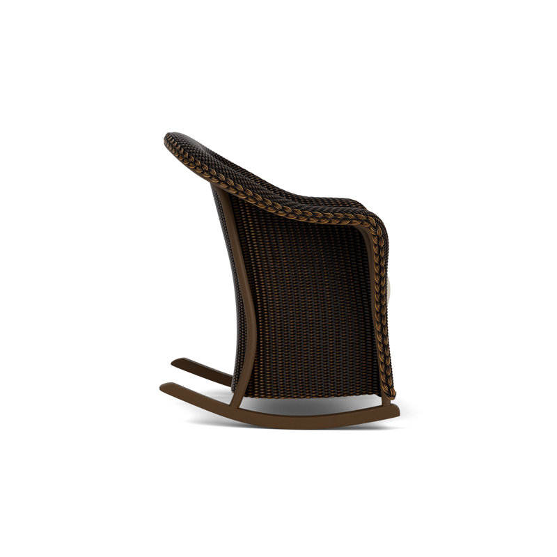 Reflections Outdoor Rocker Chair, Rumba Straw, Mink