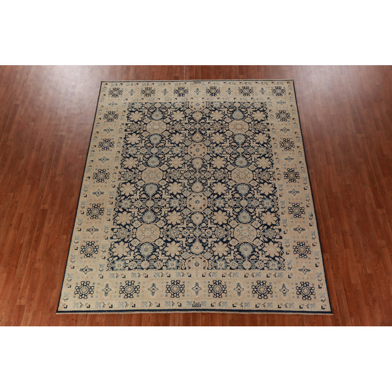 Vegetable Dye Navy Ziegler Oriental Area Rug