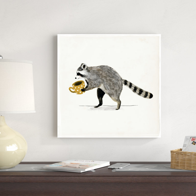Rascally Raccoon III, H 20 po x l 20 po