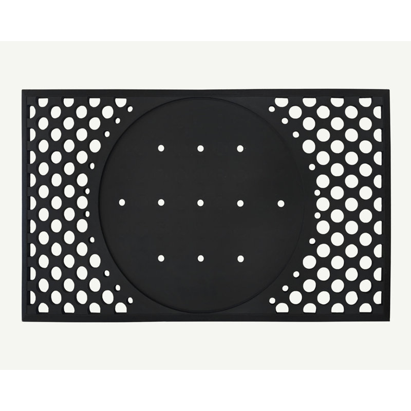 4 chats et chiens, ensemble de tapis d'entrée convertible L.L. Meow, rond