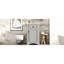 Meuble-lavabo de 20 po avec lavabo en céramique, porte à fermeture en douceur et rangement intelligent pour une petite accessibilité-71953846
