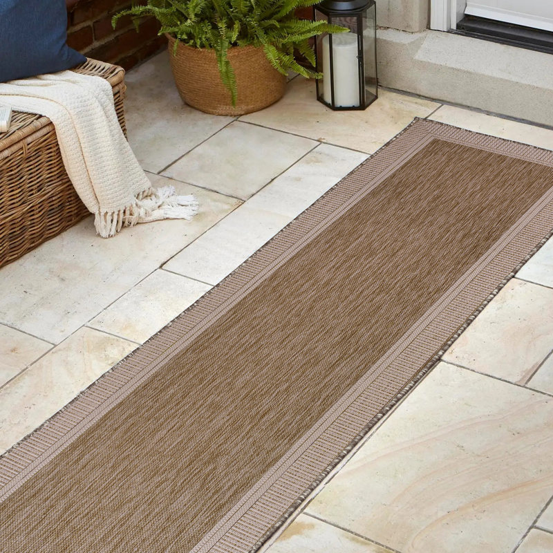 Tapis d'intérieur / extérieur Kaliee, Tapis de couloir 2 pi x 7 pi 10 po