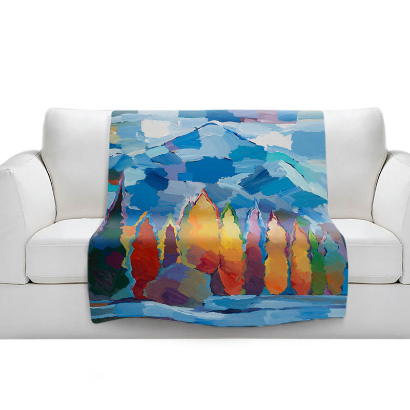 Couverture de sherpa douce streamside rassemblement, l 51 po x L 60 po