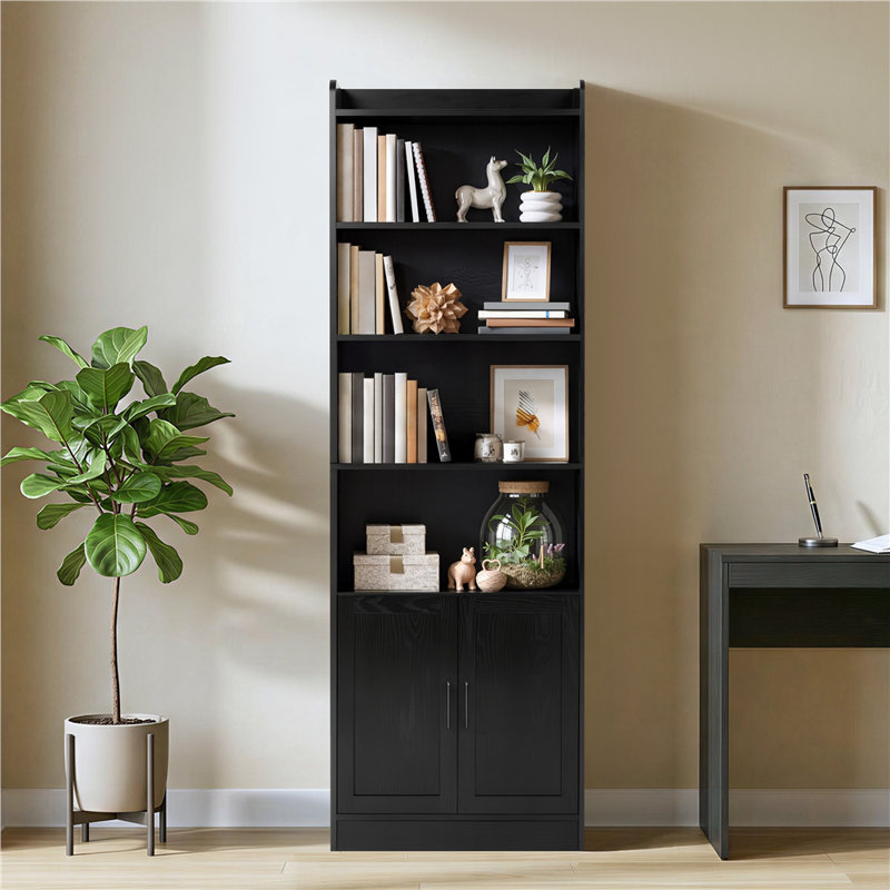 183cm H x 60cm W Bookcase, Black
