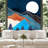 Abstract Mountains Peel & Stick Border-93868165