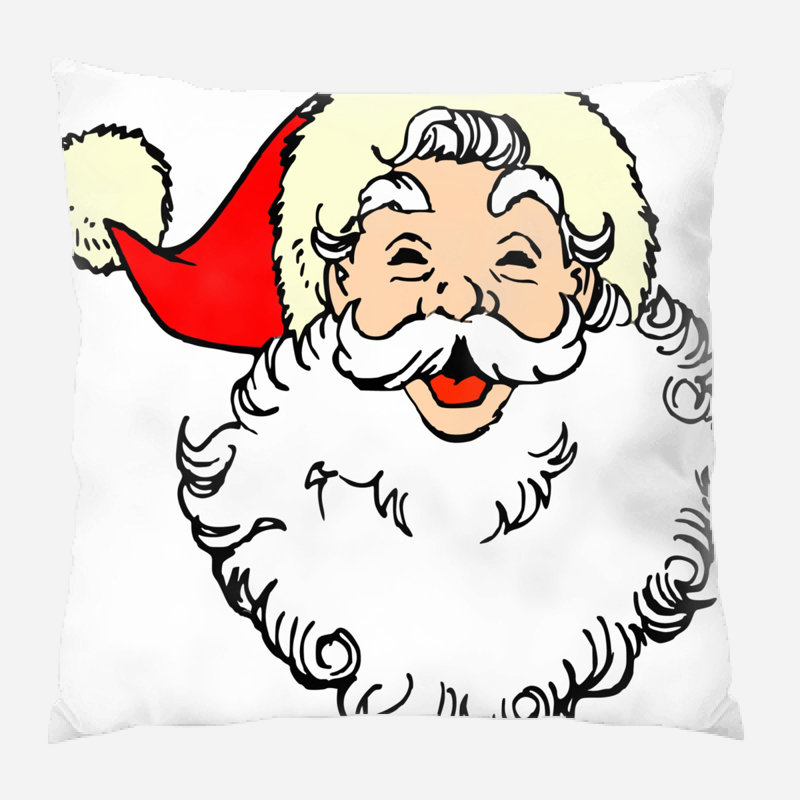  Coussin décoratif en toile Père Noël intérieur / extérieur