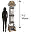 Hourglass Grandfather Clock