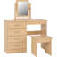 Cascio Dressing Table Set with Mirror-68483411