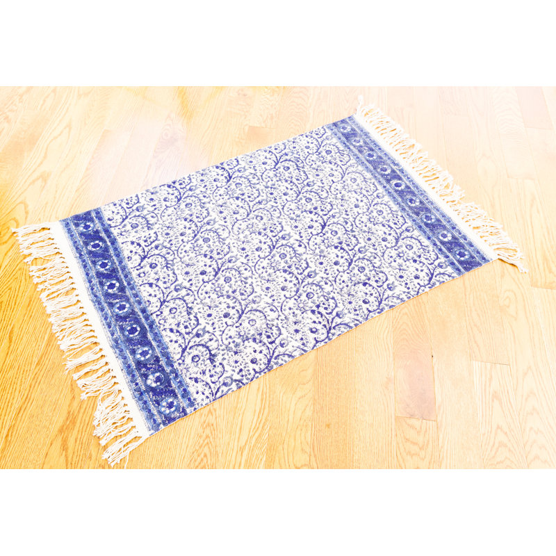 Knox Cotton Floral Indoor Rug