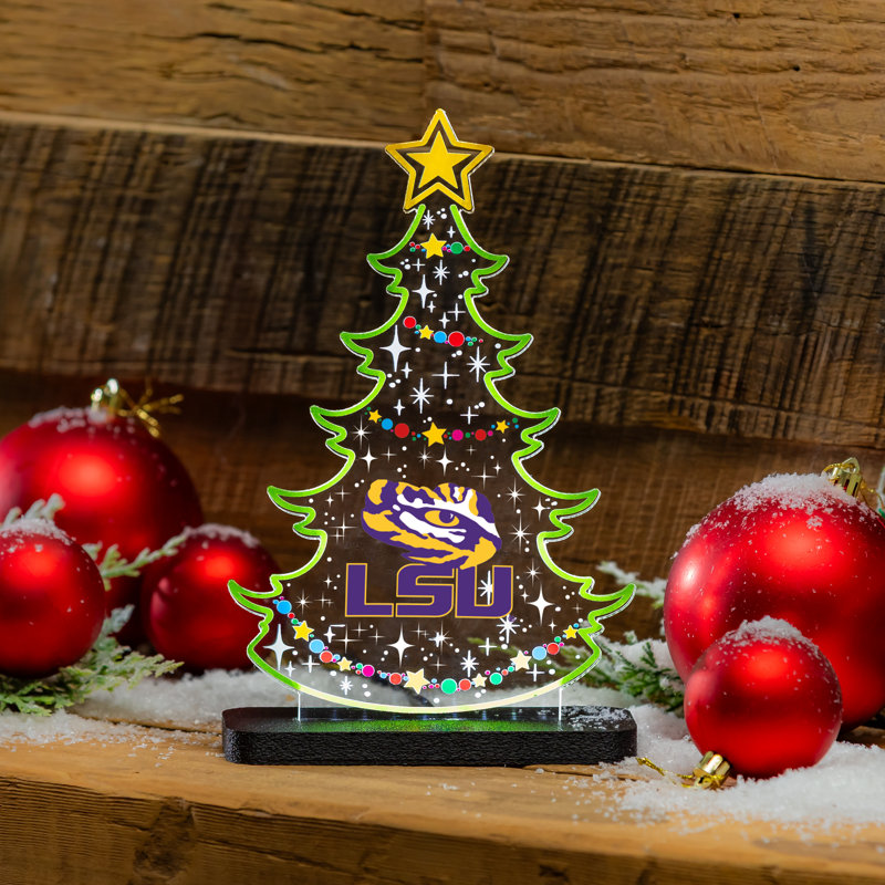 Décoration pour arbre de Noël à DEL Louisiana State University