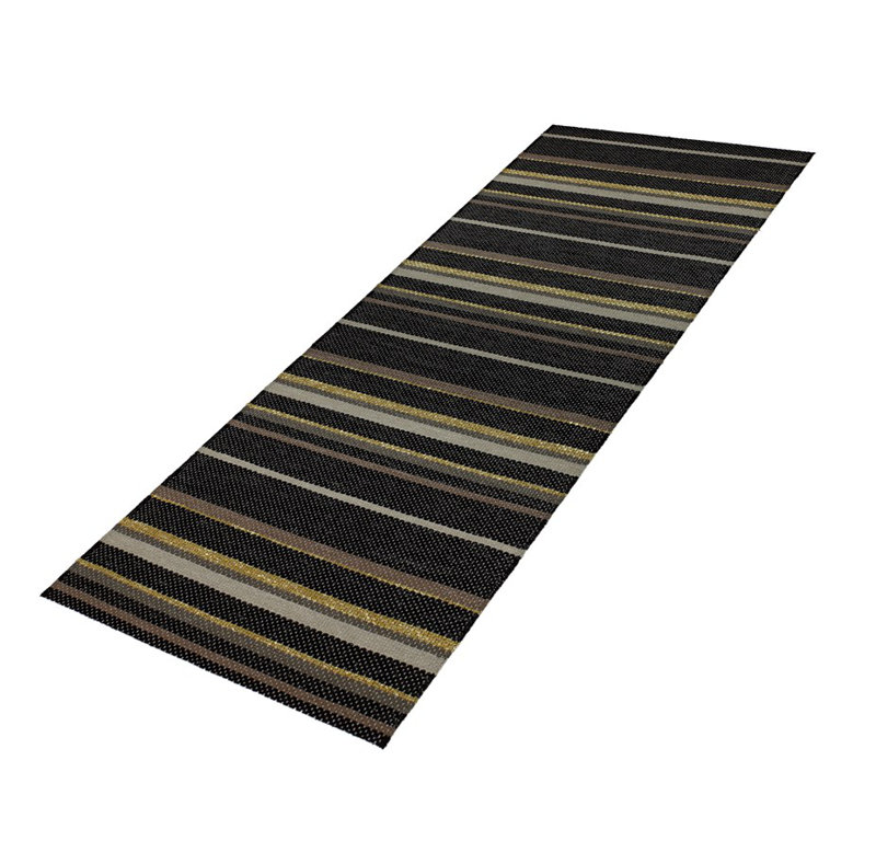 Ridgewood Runner cm Striped Hand Woven Indoor / Outdoor Area Rug, Runner 60 x 185cm