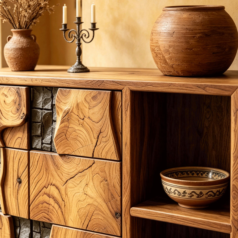 Buffet en bois massif Kitchen