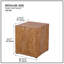 Table basse Hanzalah Block