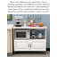 Kitchen Island with Marble Top-846620451