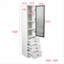 Armoire de rangement élégante blanche - Organisateur moderne et spacieux pour n'importe quelle pièce