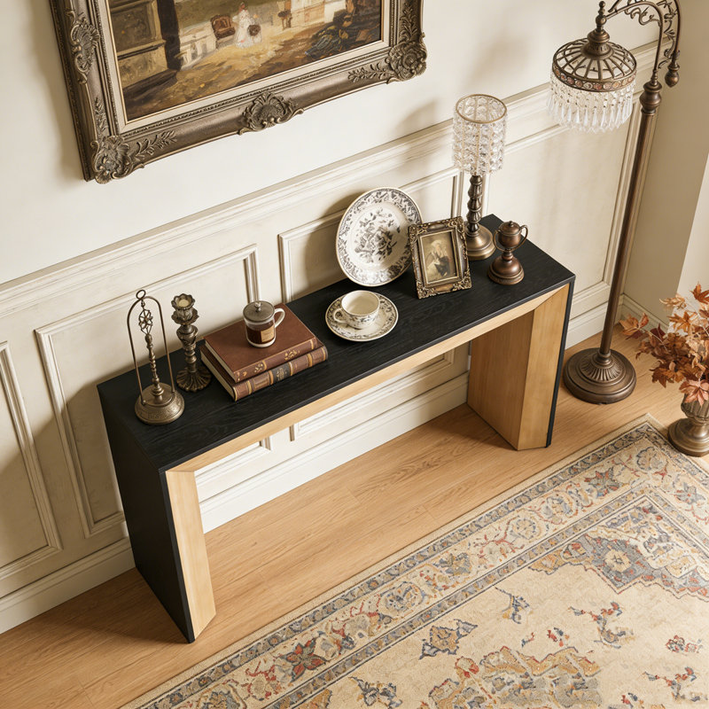 Console Elegant, Brun et noir