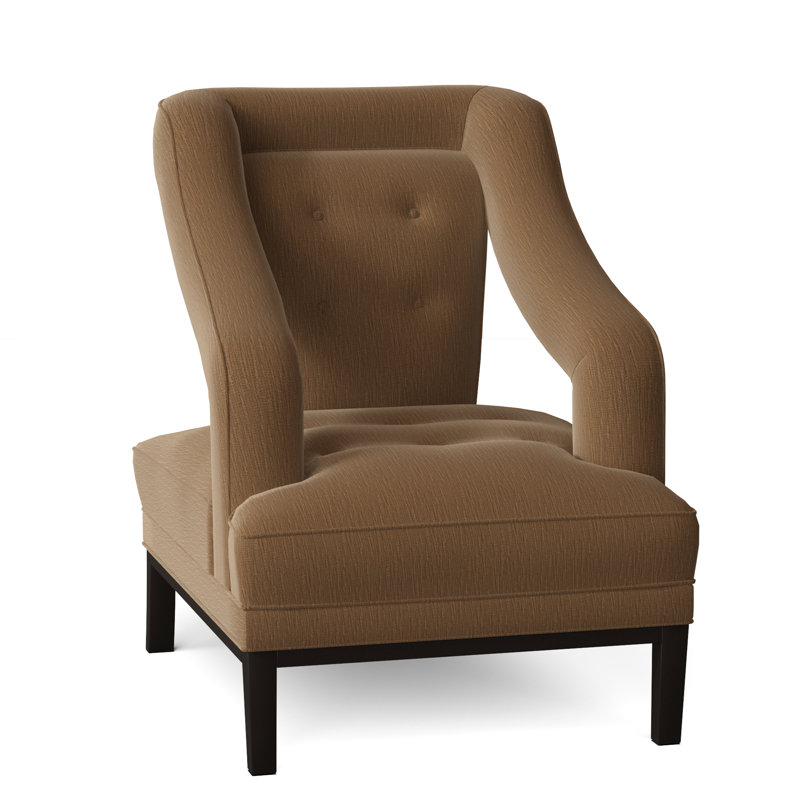 Noel Upholstered Armchair, Encore Pecan