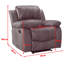 Chenille Fabric Valencia Electric Recliner Chair-1252825118-1247110340